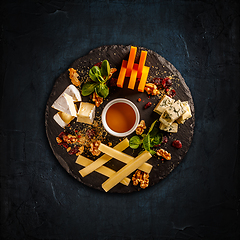 Image showing Cheese board