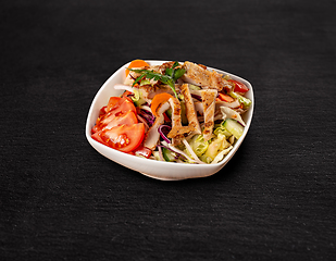 Image showing Healthy bowl lunch