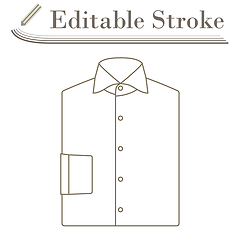 Image showing Folded Shirt Icon