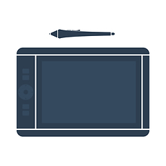 Image showing Graphic Tablet Icon