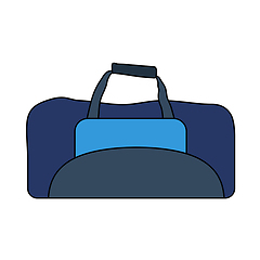 Image showing Icon Of Fitness Bag