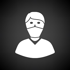 Image showing Medical Face Mask Icon