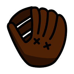 Image showing Baseball Glove Icon