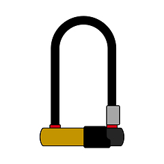 Image showing Bike Lock Icon