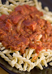 Image showing Italian Pasta Dinner