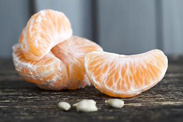 Image showing delicious tangerines or orange