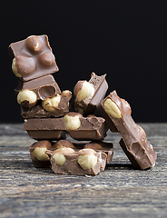 Image showing real quality milk chocolate