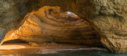 Image showing Benagil beach caves