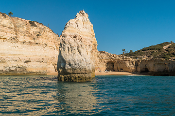 Image showing Praia do Carvalho in Portugal