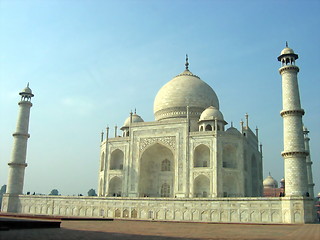 Image showing Taj Mahal sideways. Agra. India