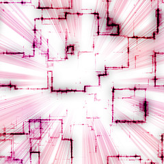 Image showing Bright Geometric Pattern