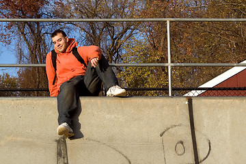 Image showing At the Skate Park