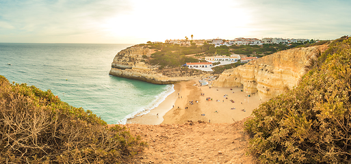 Image showing Benagil Beach in Algarve