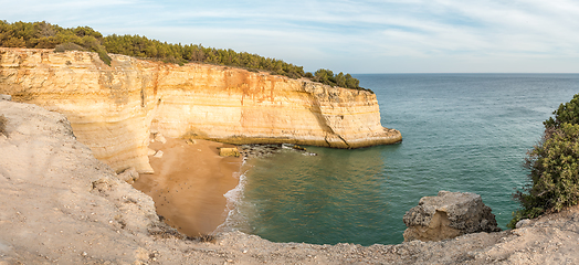 Image showing Benagil beach caves