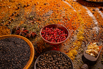 Image showing Composition of spices