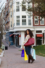 Image showing Pretty Girl Shopping