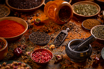 Image showing Spices and seasonings