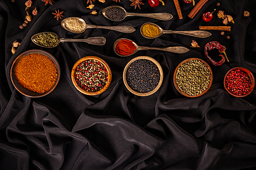 Image showing Colorful spices