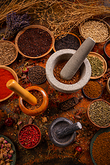 Image showing Aromatic Indian spices
