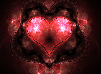 Image showing Heart Fractal