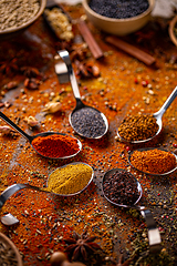 Image showing Spices and herbs