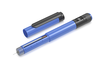 Image showing Insulin injector pen