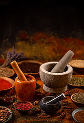 Image showing Seasonings for food