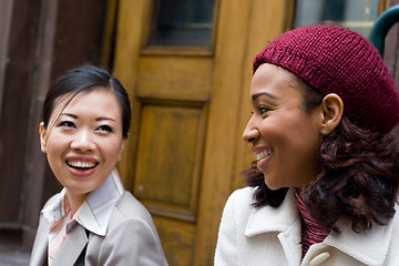 Image showing Business Women Chatting