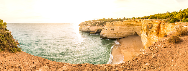 Image showing Benagil Beach in Algarve