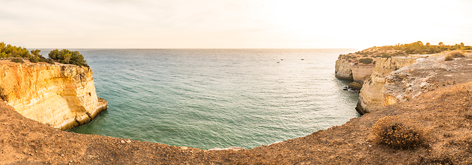 Image showing Benagil Beach in Algarve