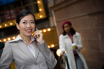 Image showing Business Woman In The City