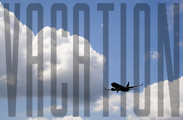 Image showing Vacation Flight
