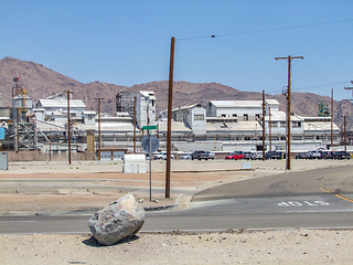 Image showing settlement around Death Valley