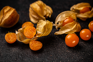 Image showing Cape gooseberry or Physalis