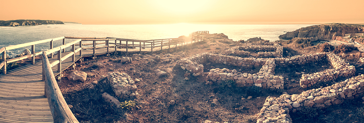 Image showing Ponta do Castelo by Carrapateira in Aljezur