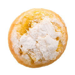 Image showing Traditional Portuguese coconut pastry called Pao de Deus