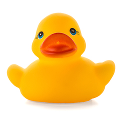 Image showing Yellow rubber duck