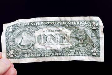 Image showing one American dollar