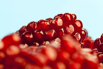 Image showing sweet and sour ripe pomegranate