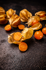 Image showing Physalis, cape gooseberry fruit