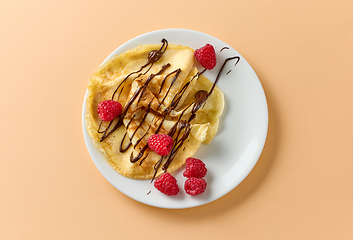 Image showing freshly baked crepe