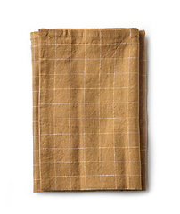Image showing folded cotton serviette