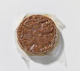 Image showing plant based burger patty