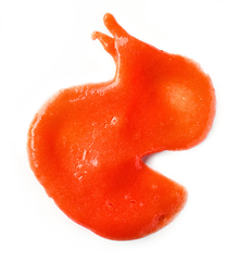 Image showing tomato puree on white background