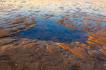 Image showing Sunset on the Beach