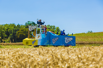 Image showing Cornetto Vehicle - Tour de France 2016