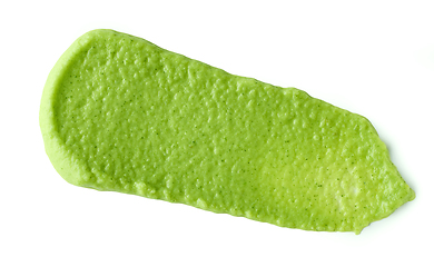 Image showing green vegetable puree
