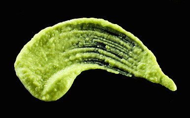 Image showing green vegetable puree