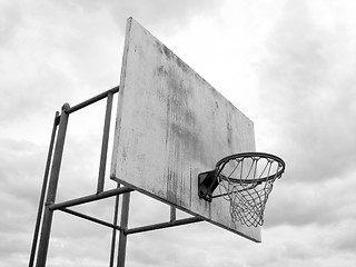 Image showing Basketball Hoop