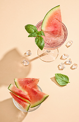 Image showing trendy summer cocktail